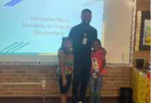 New Student lunch at sunview elementary school