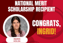 National Merit Scholarship Winner