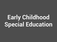 Early Childhood Special Ed