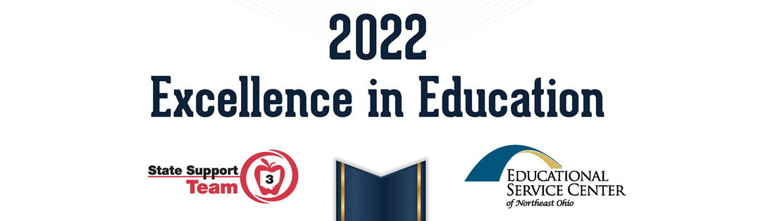 2022 Excellence in Education with SST3 and ESCNEO logos