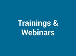 Trainings & Webinars